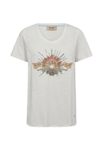 Load image into Gallery viewer, Mos Mosh - Tonia O-SS Glam Tee - Ecru