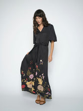 Load image into Gallery viewer, Mos Mosh - Wandi Flowwi Dress - Black