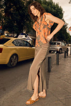 Load image into Gallery viewer, Mos Mosh - Bias Long Skirt - Dusty Olive