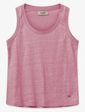 Load image into Gallery viewer, Mos Mosh - Casa Foil Tank Top - Begonia Pink