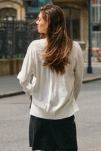 Load image into Gallery viewer, Mos Mosh - Tani V-Neck Knit - Ecru