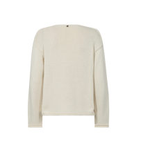 Load image into Gallery viewer, Mos Mosh - Bine LS V-Neck Knit - Ecru