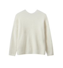 Load image into Gallery viewer, Mos Mosh - Thora V-Neck Knit - Ecru