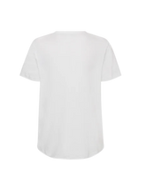 Load image into Gallery viewer, Mos Mosh - Zano O-SS Embroidery Tee - White