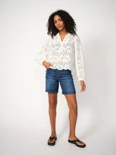 Load image into Gallery viewer, Mos Mosh - Tazzin Caza Blouse - White