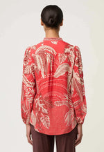 Load image into Gallery viewer, Once Was - Audrey Blouse - Crimson Palms