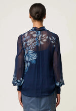 Load image into Gallery viewer, Once Was - Colette Viscose Chiffon Blouse - Moonlit Batik