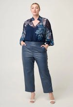 Load image into Gallery viewer, Once Was - Colette Viscose Chiffon Blouse - Moonlit Batik