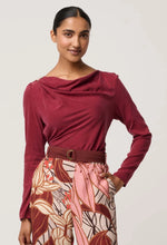 Load image into Gallery viewer, Once Was - Serene Stretch Top - Ruby