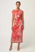 Load image into Gallery viewer, Once Was - Monique Column Dress - Crimson Palms