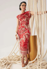 Load image into Gallery viewer, Once Was - Monique Column Dress - Crimson Palms