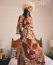 Load image into Gallery viewer, Once Was - Edith Midi Dress - Cathedral Botanic