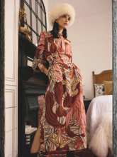 Load image into Gallery viewer, Once Was - Edith Midi Dress - Cathedral Botanic