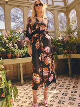 Load image into Gallery viewer, Once Was - Meredith Column Midi Dress - Sunset Orchid