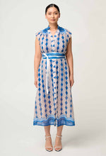 Load image into Gallery viewer, Once Was - Rimal Cotton Maxi Dress - Marrakech Topaz