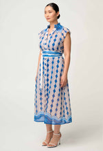 Load image into Gallery viewer, Once Was - Rimal Cotton Maxi Dress - Marrakech Topaz