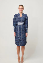 Load image into Gallery viewer, Once Was - Adela Viscose Dobby Hem Dress - Altamira