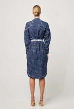 Load image into Gallery viewer, Once Was - Adela Viscose Dobby Hem Dress - Altamira