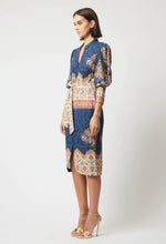 Load image into Gallery viewer, Once Was - Phoenix Curved Dress - Oriental Print