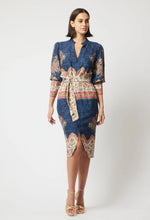 Load image into Gallery viewer, Once Was - Phoenix Curved Dress - Oriental Print
