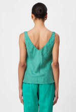 Load image into Gallery viewer, Once Was - Delray Reversible Cupro Cami - Bay Green