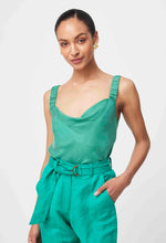 Load image into Gallery viewer, Once Was - Delray Reversible Cupro Cami - Bay Green