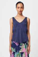 Load image into Gallery viewer, Once Was - Delray Reversible Cupro Cami - Lapis