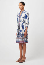 Load image into Gallery viewer, Once Was - Eudora Linen Viscose Dress - Palm Shadow