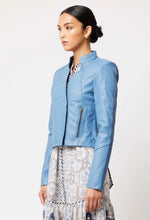 Load image into Gallery viewer, Once Was - Lyra Leather Jacket - Zenith