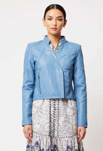 Load image into Gallery viewer, Once Was - Lyra Leather Jacket - Zenith