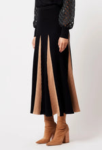 Load image into Gallery viewer, Once Was - Nova Merino Skirt - Black/Husk