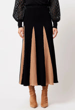 Load image into Gallery viewer, Once Was - Nova Merino Skirt - Black/Husk