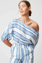 Load image into Gallery viewer, Once Was - Positano Viscose Top - Sorrento Stripe