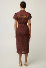 Load image into Gallery viewer, Once Was - Solene Placement Dress - Cacao