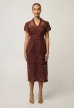 Load image into Gallery viewer, Once Was - Solene Placement Dress - Cacao
