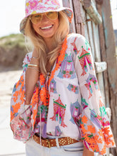 Load image into Gallery viewer, Place Du Soleil - Tents Blouse