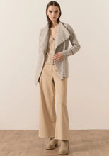 Load image into Gallery viewer, POL - Carter Wrap Coat - Silver
