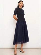 Load image into Gallery viewer, POL - Keel Tulle Skirt - Ink