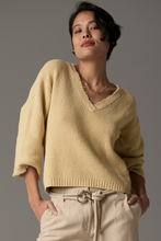 Load image into Gallery viewer, POL - Nara Fringe V Top