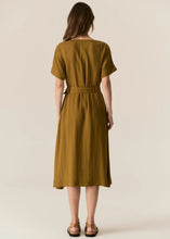 Load image into Gallery viewer, POL - Faire Belt Dress - Khaki
