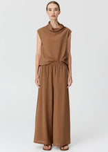 Load image into Gallery viewer, POL - Fennel Cowl Neck Top