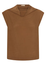 Load image into Gallery viewer, POL - Fennel Cowl Neck Top