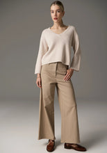 Load image into Gallery viewer, POL - Nara Fringe V Top