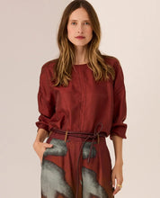 Load image into Gallery viewer, POL - Nora Top - Wine
