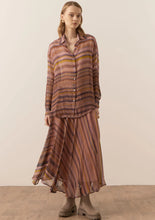 Load image into Gallery viewer, POL - Boulevard Silk Shirt - Boulevard Print