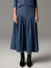 Load image into Gallery viewer, POL - Reece Denim Skirt - Blue Wash