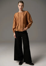 Load image into Gallery viewer, POL - Rhea Pintuck Top