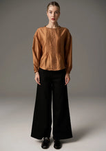 Load image into Gallery viewer, POL - Rhea Pintuck Top