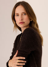 Load image into Gallery viewer, POL - Zane Baby Sequin Knit - Choc