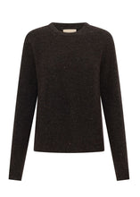 Load image into Gallery viewer, POL - Zane Baby Sequin Knit - Choc